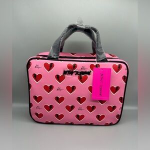 Betsey Johnson weekender cosmetics bag